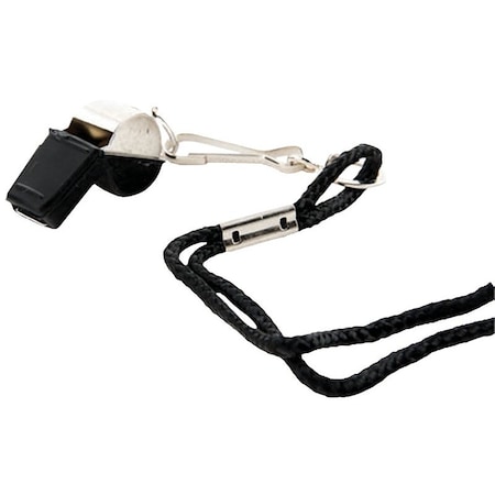 Franklin Sports Whistle, Metal/Nylon 1711