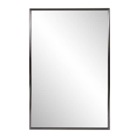 Homeroots 36" Gunmetal Metal Framed Accent Mirror 401213