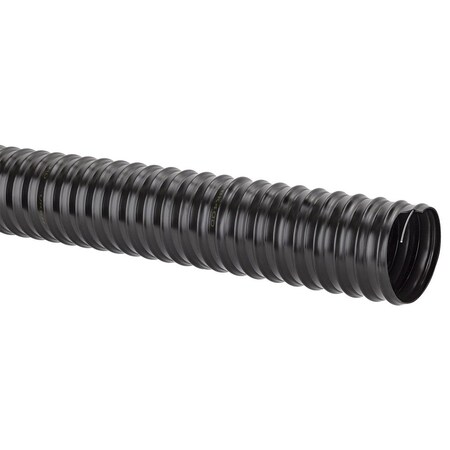 Kuriyama Urevent HD Heavy Duty Black UREH-BK Series Polyurethane Ducting/Material Handling, 10 in. ID x 25 ft UREH-BK1000X25