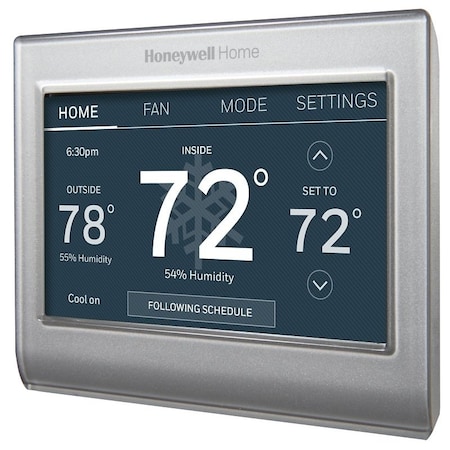 Honeywell RTH9585WF Programmable Thermostat, 24 V, Silver RTH9585WF1004/958