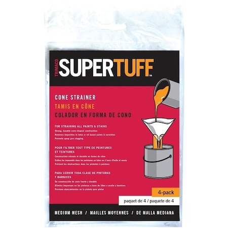 Trimaco PAINT STRAINER CONE SHAPED PPR 11101