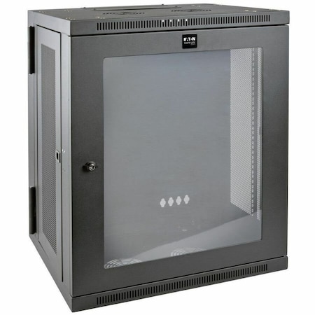 Eaton Tripp Lite Series SmartRack 15U Low-Profile Switch-Depth Wall-Mount Half-Height Rack SRW15USG