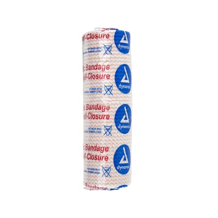 Dynarex Elastic Bandage w/ Self-Closure, 6"x5 Yards, 50PK 3661