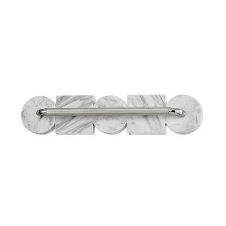 Corbett Lighting Sena 1 Light Wall Sconce 23.3 In. Burnished Nickel 423-23-BN