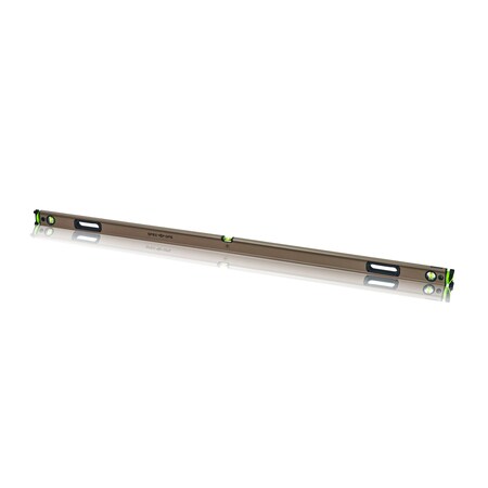 Spec Ops 72in Magnetic Box Beam Level, Tourniquet Bungee System, 33% Larger Block Vials, Aluminum SPEC-LEVEL72M