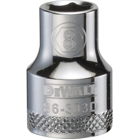 Dewalt Socket 06Pt, 38Dr , 001Pc - 8 DWMT86303OSP
