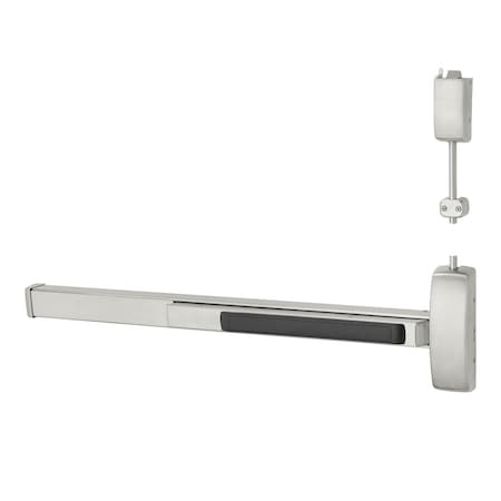 Sargent Grade 1 Surface Vertical Rod Exit Device, Wide Stile Pushpad, 48in Fire-Rated Device, 84in Door Hei 12-NB8713G RHR 32D