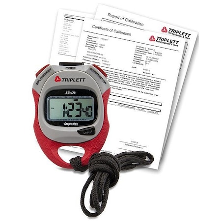Triplett Digital Stopwatch, 3.25 in H STW25-NIST