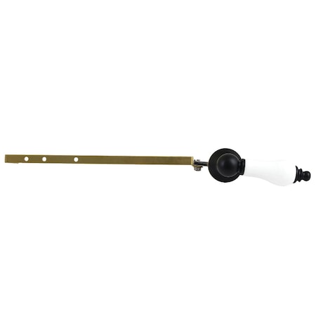 Kingston Brass Universal Front or Side Mount Toilet Tank Lever, Matte Black KTPLD0