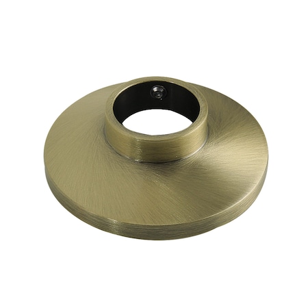Kingston Brass Round Shower Arm Flange, Antique Brass K154F3