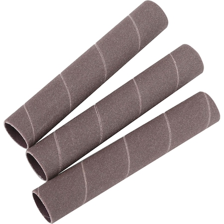 Grizzly 3/4" Dia. x 4-1/2" A/O Hard Sanding Sleeve, 150 Grit, 3PK H5439