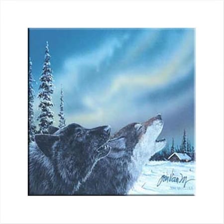 Mcgowan Mfg Co McGowan Tuftop Van Zyle Wolf Duet Trivet MC332904