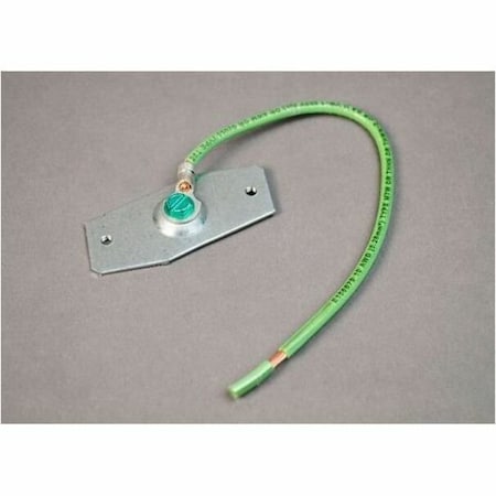 Wiremold Grounding Clip, Gray, Steel OFR9