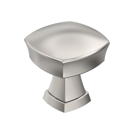 Amerock Stature 1-1/4 inch 32mm Length Polished Nickel Cabinet Knob BP11287PN