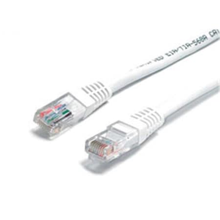 Ezgeneration 1 ft White Molded Category 6 Patch Cable - ETL Verified EZ535563