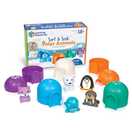 Learning Resources Sort & Seek Polar Animals LER6811