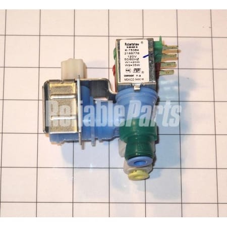 Whirlpool Water Inlet Valve, W10853654 W10853654