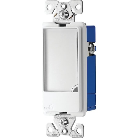 Eaton Wiring Devices Patrol Series Night Light, 120 V, 1 W, 3-Lamp, LED Lamp, White Light, 140 Lumens 7737W-K