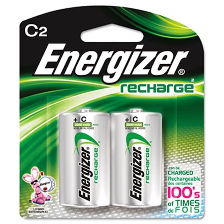 Energizer e NiMH Rechargeable Batteries C 2 BatteriesPack EVE-NH35BP2