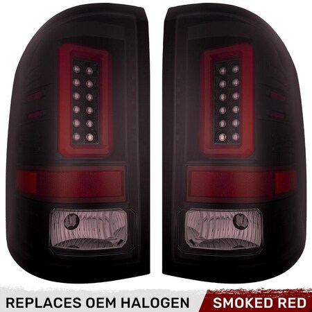 Recon 14-18 SIERRA 1500/14-19 SIERRA 2500/3500(3RD GEN SING WH ONLY)LED TAIL 264239RBK