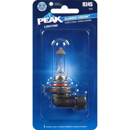 Peak Classic Vision Halogen Forward Lighting Automotive Bulb 9145 9145-BPP