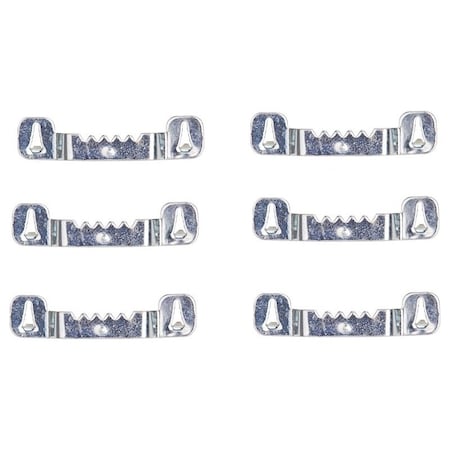 Prosource Picture Hanger, 4.5 lb, Steel, Zinc, Zinc, Nail-In Mounting PH-121126-PS