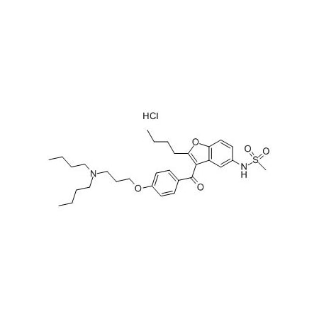Ak Scientific Dronedarone hydrochloride (5g), CAS 141625-93-6 W3083-5g