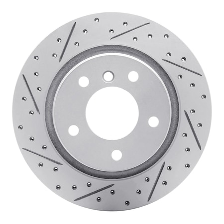 Dynamic Friction Co DFC Geoperformance Rotor - Drilled and Slotted 830-31047L