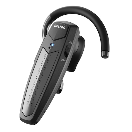 Delton Wireless Single-Ear Bluetooth Earbud Headset, Black 87X