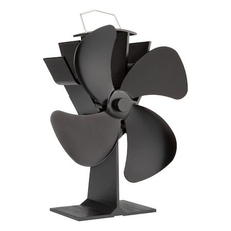 Home-Complete Heat-Powered Fan for Wood Stoves or Fireplaces Quiet and Low-Maintenance Disperses Warm Air HC-7002