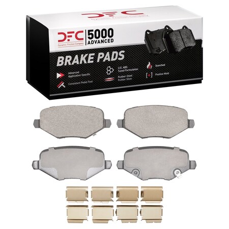 Dfc 5000 Advanced Disc Brake Pad Set,  1551-1719-02