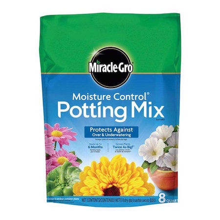 Miracle-Gro Miracle-Gro Moisture Control Flower and Plant Potting Mix 8 qt 75578305
