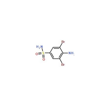 Ak Scientific 4-Amino-3, 5-dibromobenzenesulfonamide (25g), CAS 39150-45-3 5104AB-25g