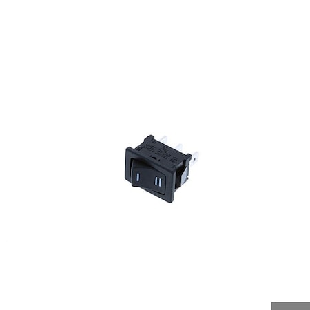 Switch Components Mini Rocker, 3P SPDT ON-ON, w/ print RF1-1D-DC-2-B-4