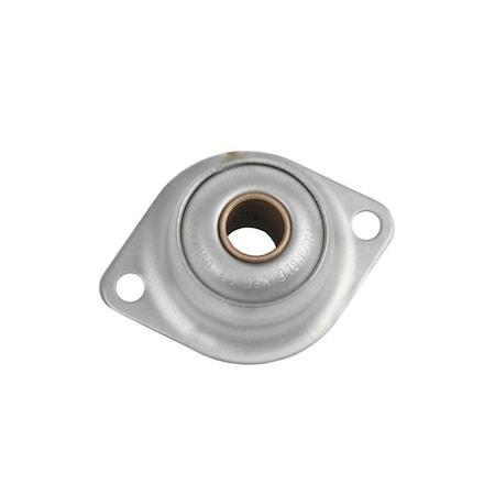 Triangle Mfg Heavy Duty 2 Bolt Flange Bearing, shaft size: 1 1/4in FBE20P