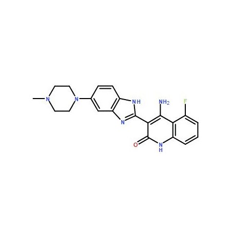 Ak Scientific Dovitinib (100mg), CAS 405169-16-6 Y0345-100mg
