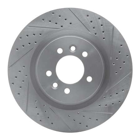 Dynamic Friction Co DFC Geoperformance Rotor - Drilled and Slotted 830-11011R