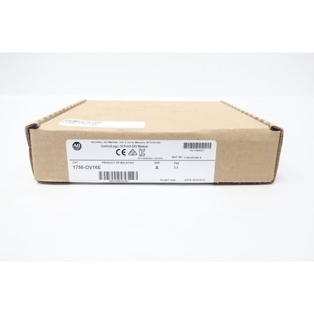 Allen Bradley CONTROLLOGIX 16PT D/O MODULE SER A 1756-OV16E