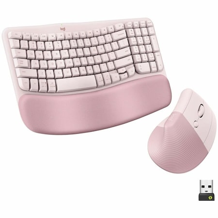 Logitech WAVE KEYS AND LIFT COMBO (ROSE) 920-013612
