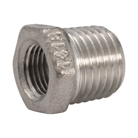 Proline Series Stainless Steel 304 1/4-in MIP x 1/8-in FIP Hex Bushing SF-738