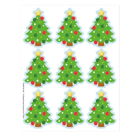Eureka Christmas Tree Giant Stickers, 36-Piece Set, 12PK 650813