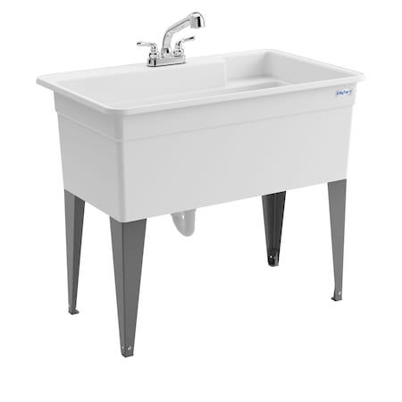 Mustee BIGTUB UTILATUB 40" Laundry Tub - Combo Kit 28CF