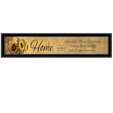 Homeroots Home ISE 2 Black Framed Print Wall Art 405561