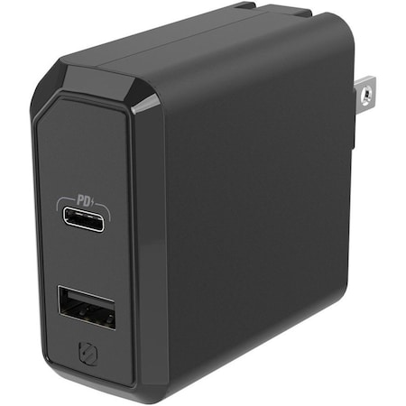 Scosche PowerVolt Power Delivery USB-C / USB-A Fast Charger for Home HPDA2C8SP