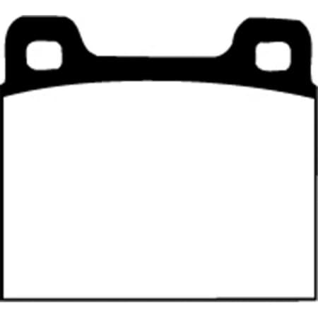 Ebc Redstuff Front Brake Pads for 64-69 Porsche 911 2.0 DP3104C