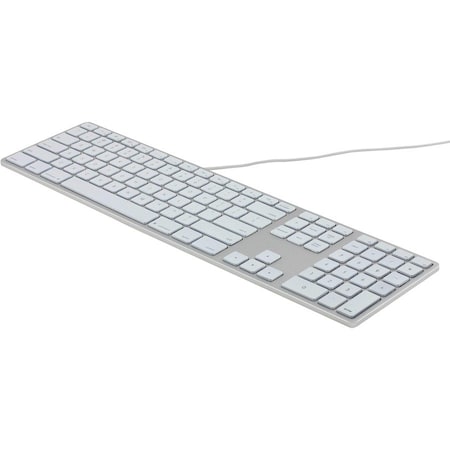 Ergoguys Matias RGB Backlit Wired Aluminum Keyboard for Mac - Silver FK318LS