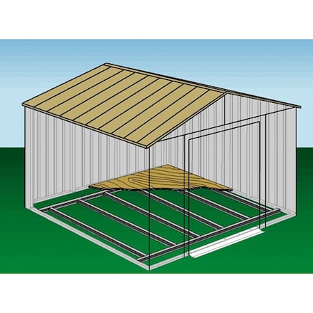 Arrow Storage Products Floor Frame Kit for 12 x 12, 12 x 14, and 14 x 12 ft Sheds FKE05