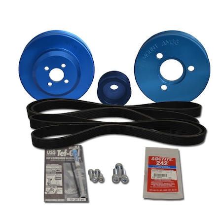 Balmar Pulley Kit f/Yanmar 3JH5, 3JH4-E, 4JH4-E, 4JH5, 4JH5-E 48-YSP-3JH-A