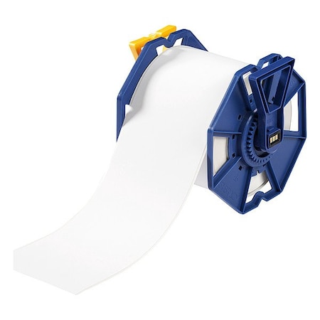 Brady ContinuousLabelStock, White, Matte, 4inW JC-4000-2569
