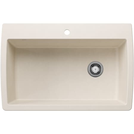 Blanco Diamond Super Single Dual Deck, Soft White 443072